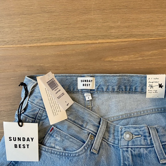 Denim ripped jeans - Sunday best - never worn - with tags - Picture 3 of 4
